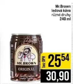 Jip Mr.Brown ledová káva nabídka