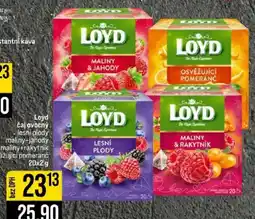 Jip Loyd čaj ovocný lesní plody maliny-jahody maliny+rakytník osvěžující pomeranč nabídka