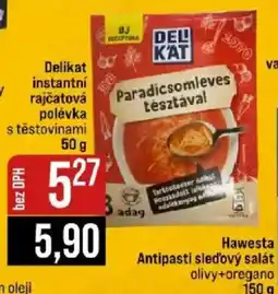 Jip Delikat instantní rajčatová polévka s těstovinami nabídka
