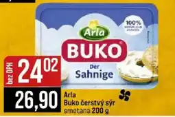 Jip Arla Buko čerstvý sýr smetana nabídka