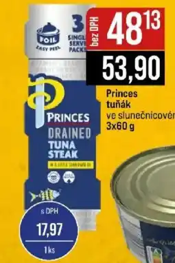 Jip Princes drained tuna steak nabídka