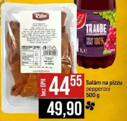 Jip Salám na pizzu pepperoni nabídka