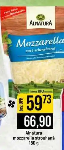 Jip Alnatura mozzarella strouhaná nabídka