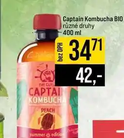 Jip Captain Kombucha BIO různé druhy nabídka