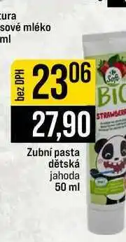 Jip Zubní pasta dětská jahoda nabídka