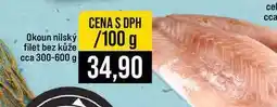 Jip Okoun nilský filet bez kůže cca 300-600 g 100g nabídka