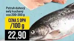 Jip Pstruh duhový celý kuchaný cca 200-300 g 100g nabídka