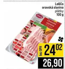 Jip Le&Co oravská slanina plátky nabídka