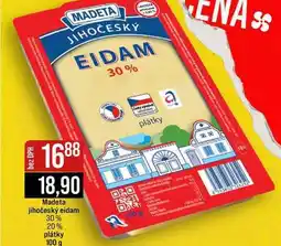 Jip Madeta jihočeský eidam 30% 20% plátky nabídka