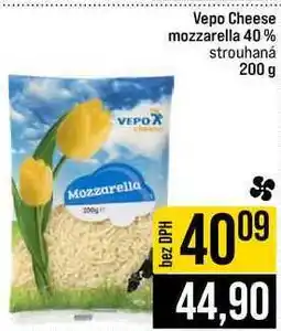 Jip Vepo Cheese mozzarella 40% strouhaná nabídka