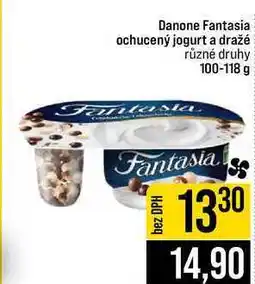 Jip Danone Fantasia ochucený jogurt a dražé různé druhy nabídka
