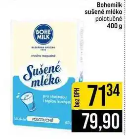 Jip Bohemilk sušené mléko polotučné nabídka