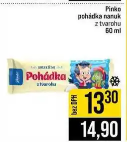 Jip Pinko pohádka nanuk z tvarohu nabídka