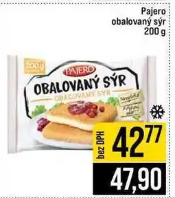 Jip Pajero obalovaný sýr nabídka