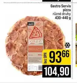 Jip Gastro Servis pizza různé druhy nabídka