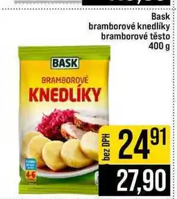 Jip Bask bramborové knedlíky bramborové těsto nabídka