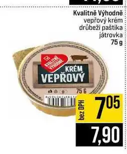 Jip Kvalitně výhodně vepřový krám drubeží paštika játrovka nabídka