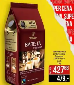 Jip Tchibo barista zrnková káva nabídka