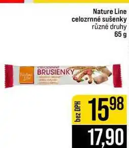 Jip Nature Line celozrnné sušenky různé druhy nabídka