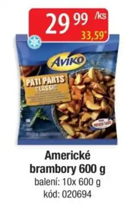 Qanto Aviko americké brambory nabídka