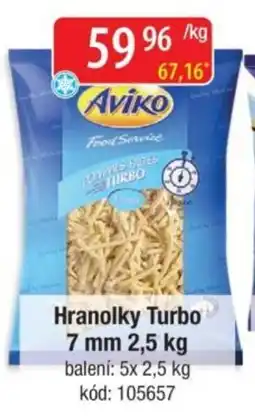 Qanto Aviko Hranolky Turbo nabídka