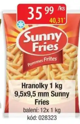 Qanto Sunny Fries Hranolky nabídka