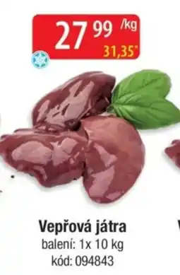 Qanto Vepřová játra nabídka