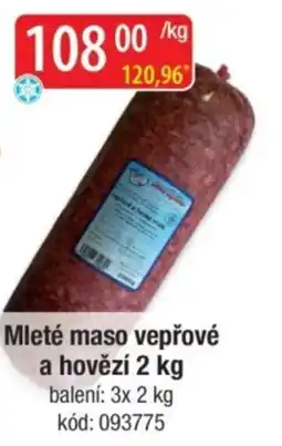 Qanto Mleté maso vepřové a hovězí nabídka