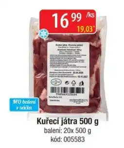 Qanto Kuřecí játra nabídka