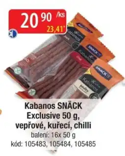 Qanto Kabanos SNÄCK nabídka