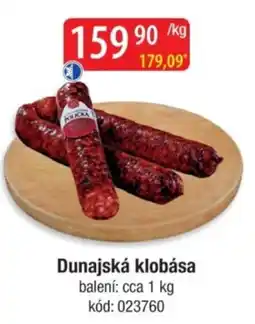 Qanto Dunajská klobása nabídka