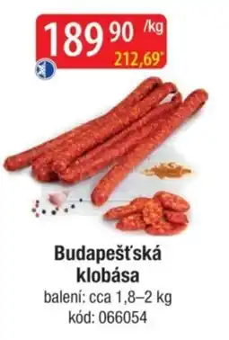 Qanto Budapešťská klobása nabídka