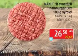 Qanto Šťavnatější hamburger nabídka