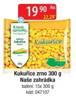 Qanto Naše zahrádka Kukuřice nabídka