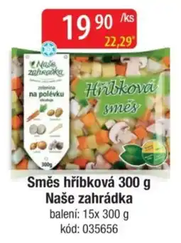 Qanto Naše zahrádka hříbková směs nabídka