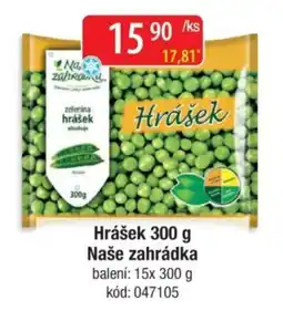 Qanto Naše zahrádka hrášek nabídka