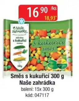 Qanto Naše zahrádka Směs s kukuřicí nabídka