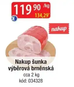 Qanto Nakup šunka nabídka