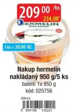 Qanto Hermelin nakládaný nabídka