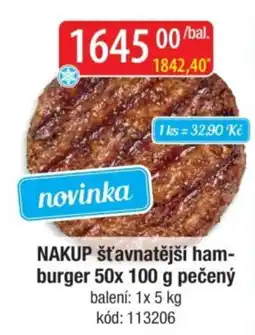 Qanto nakup šťavnatější hamburger nabídka