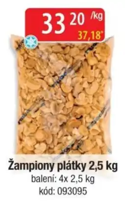 Qanto Žampiony plátky nabídka