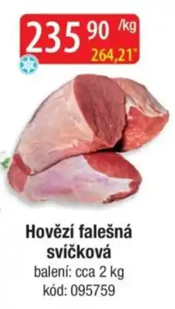 Qanto Hovězí falešná svíčková nabídka