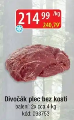 Qanto Divočák plec bez kosti nabídka