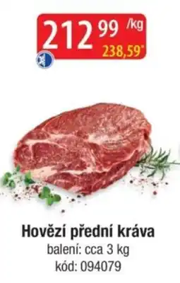 Qanto Hovězí přední kráva nabídka