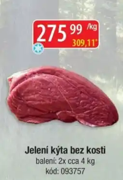 Qanto Jelení kýta bez kosti nabídka