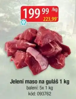 Qanto Jelení maso na guláš nabídka