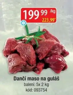Qanto Dančí maso na guláš nabídka