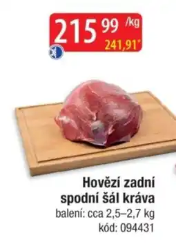 Qanto Hovězí zadní spodní šál kráva nabídka