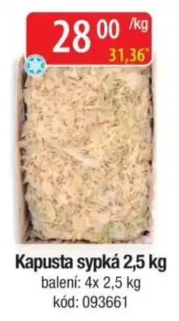 Qanto Kapusta sypká nabídka
