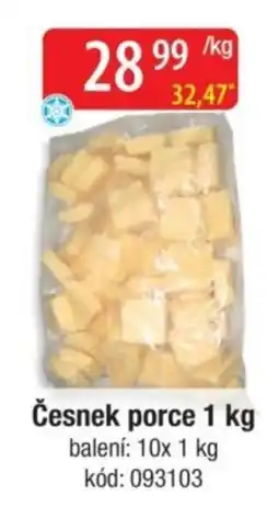Qanto Česnek porce nabídka